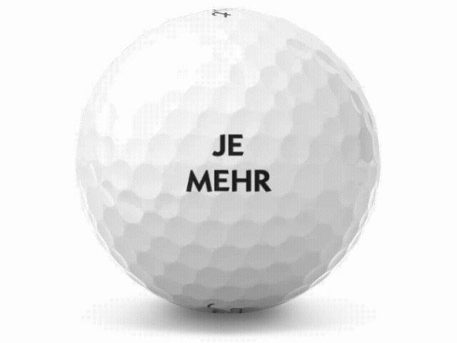 TaylorMade Bälle - Mit Ihrem Text!