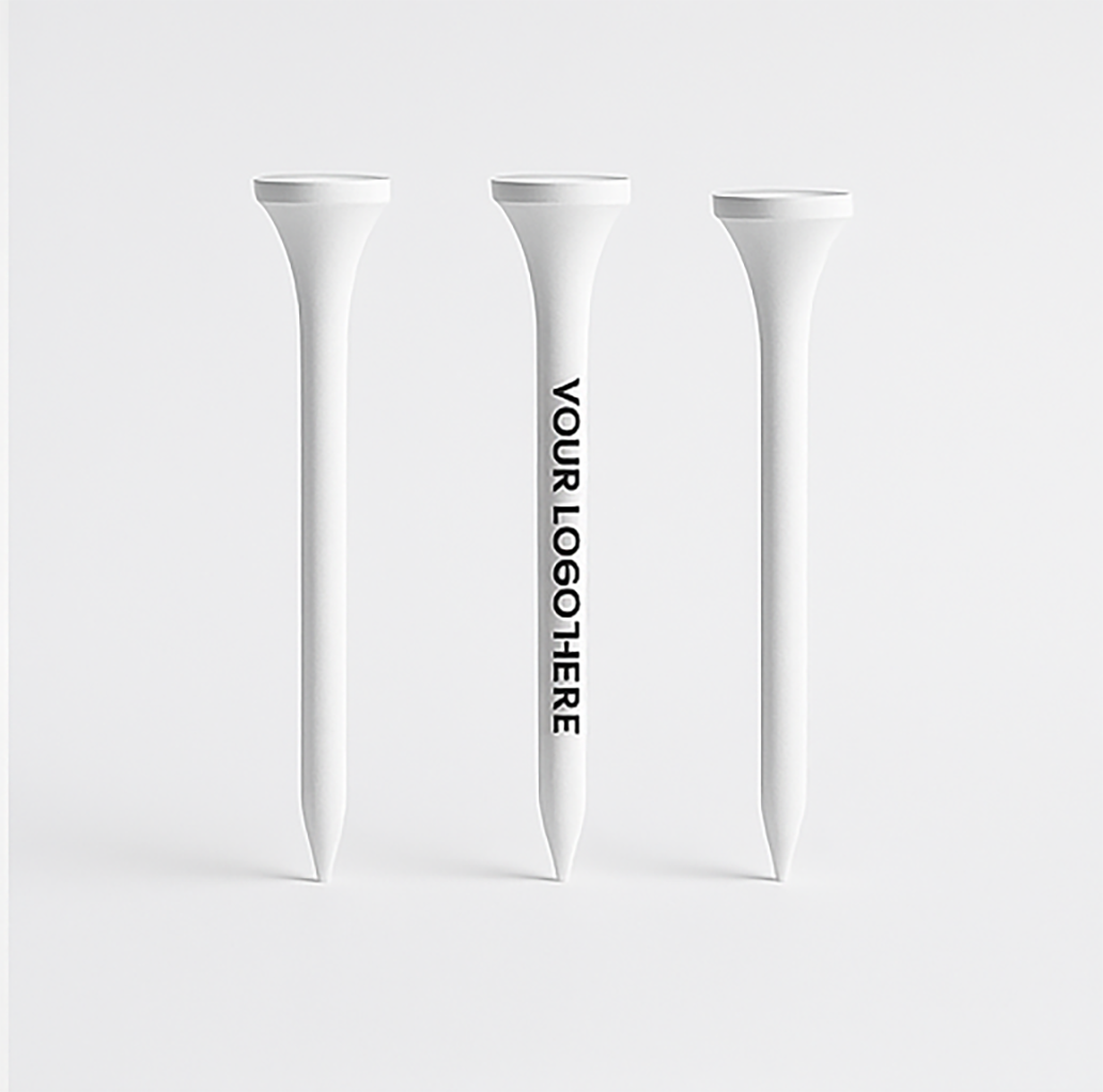 3-1/4" (8,25cm) Pride Premium Golf Tees – Mit Text oder Logo