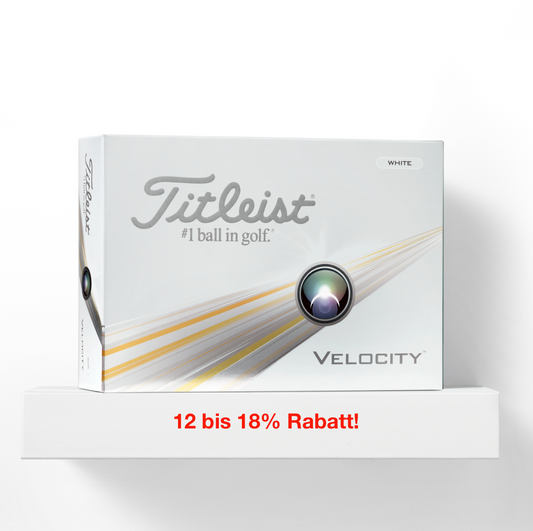 Titleist 2025 Velocity Bälle - mit Ihrem Logo!