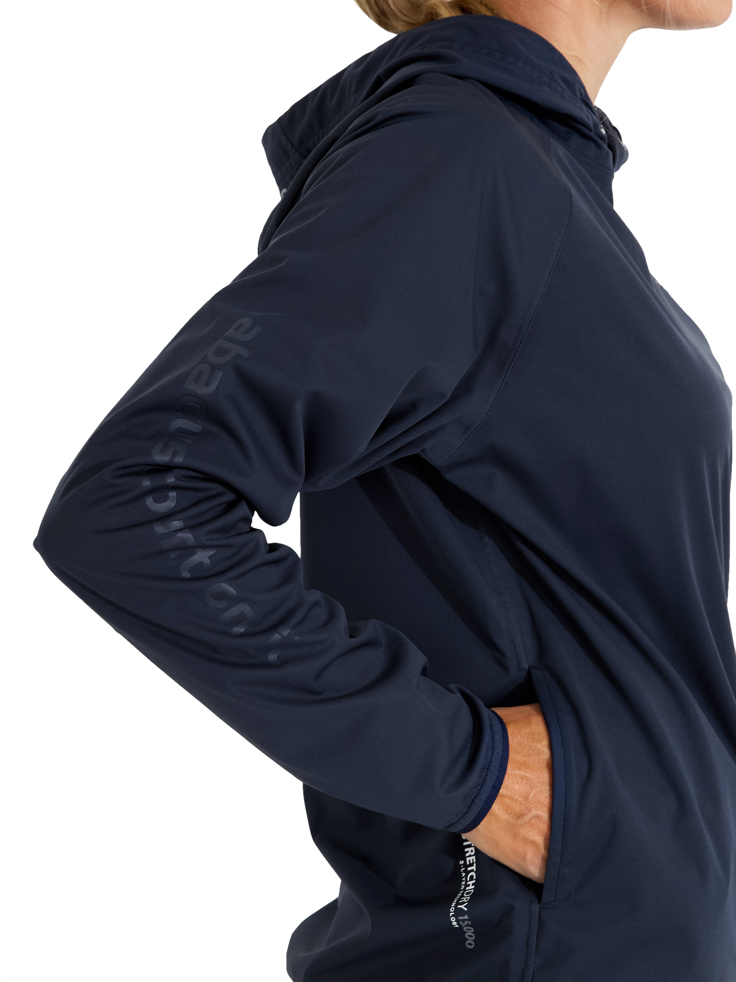 abacus Ladies Bounce Waterproof Hoodie – with your print!