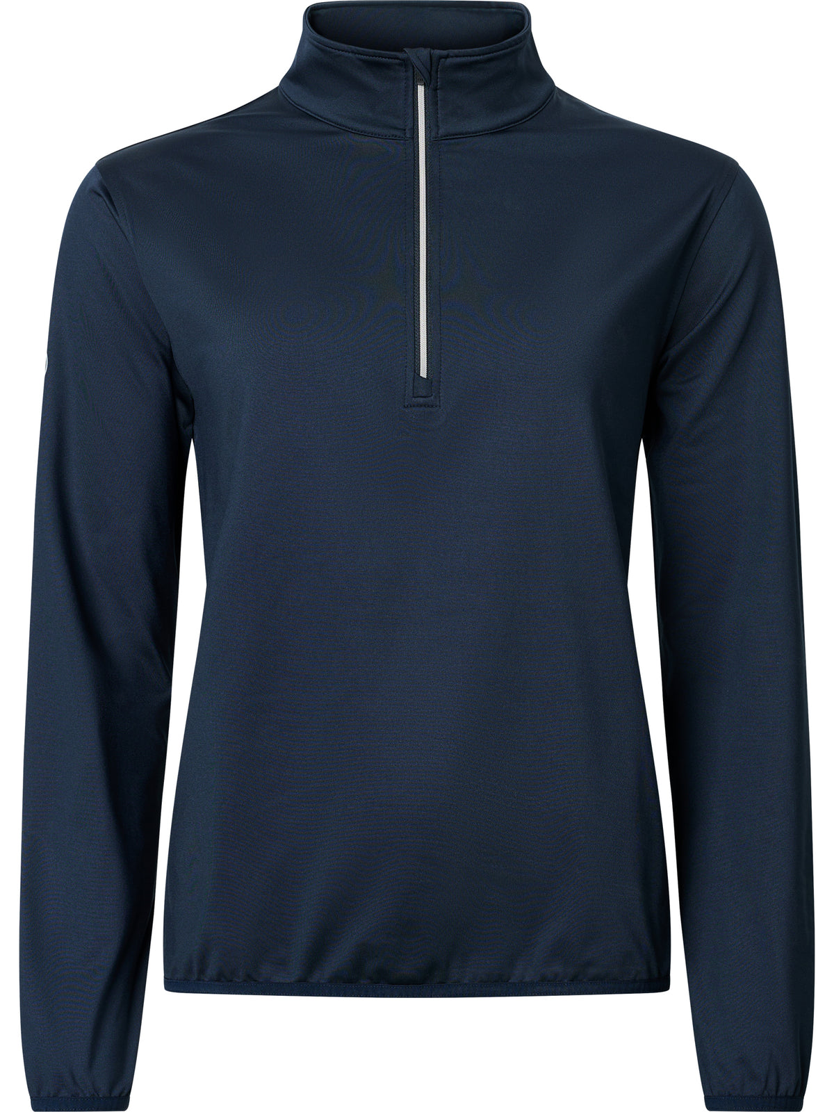 abacus Damen Cradoc Halfzip-Fleece in Navy, Vorderansicht