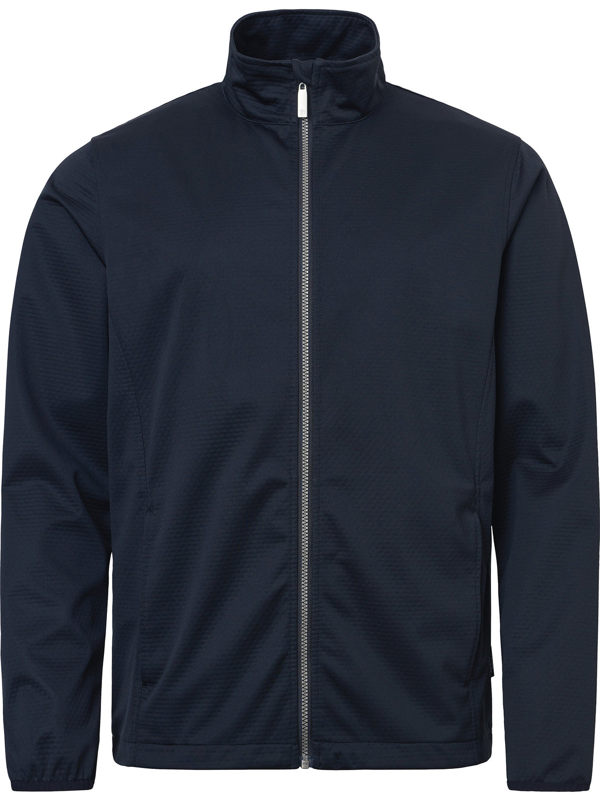 abacus Herren Lytham Softshell-Jacke in Navy, Vorderansicht