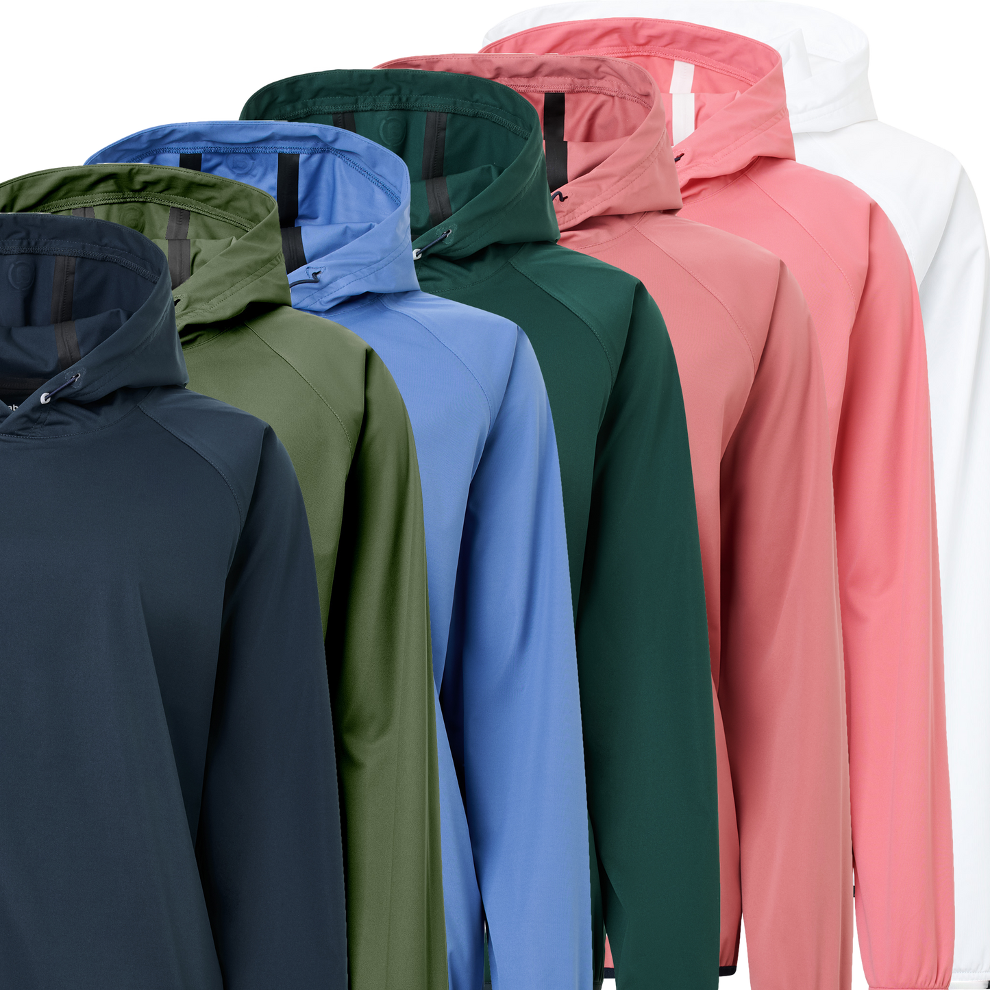 abacus Ladies Bounce Waterproof Hoodie – with your print!