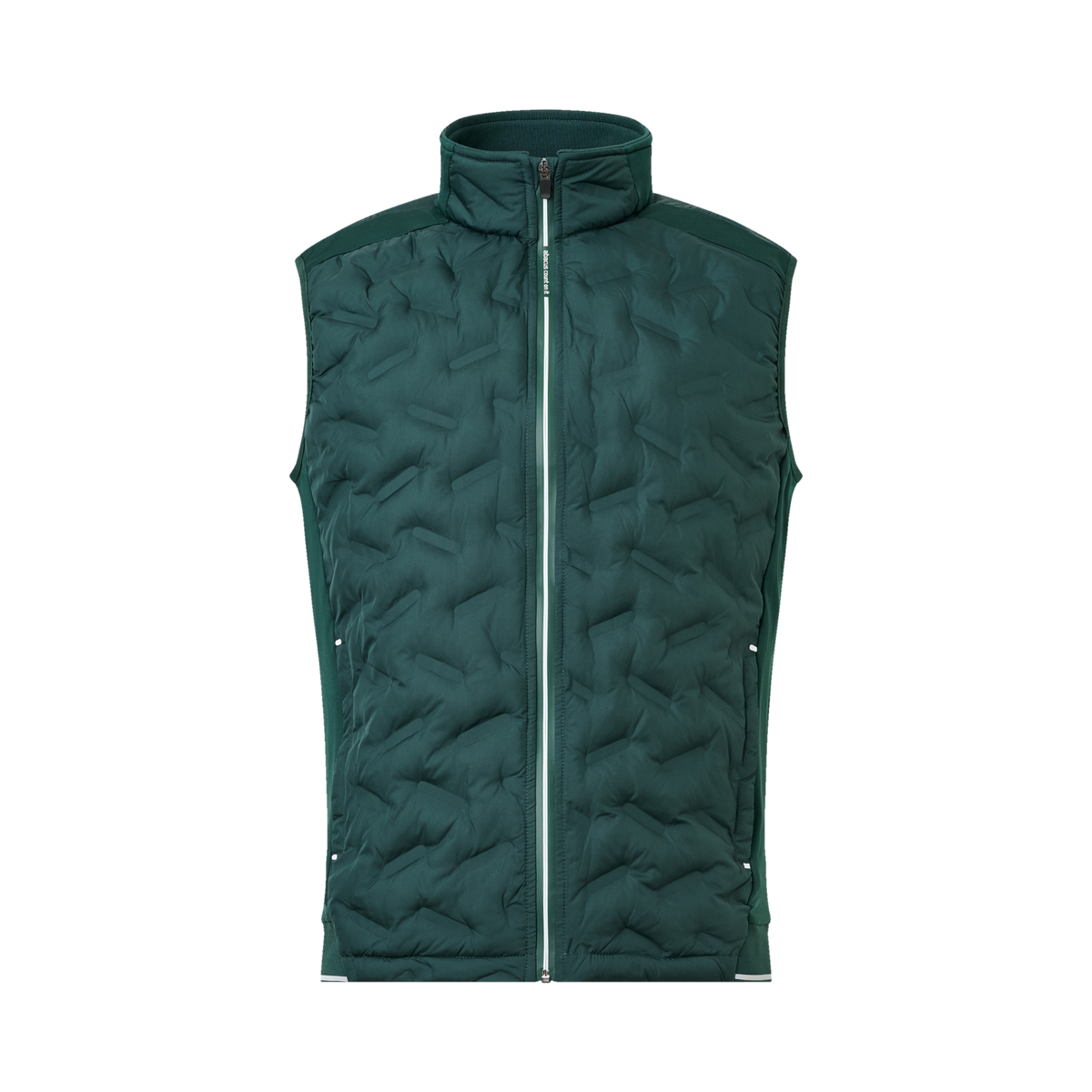 abacus Herren Portrush Hybrid-Weste in Course Green, Vorderansicht
